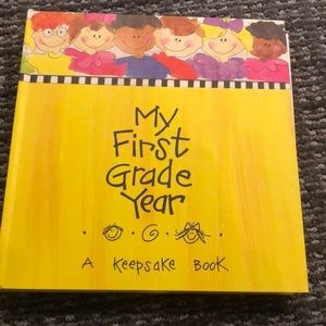 My First Grade Year keepsake book